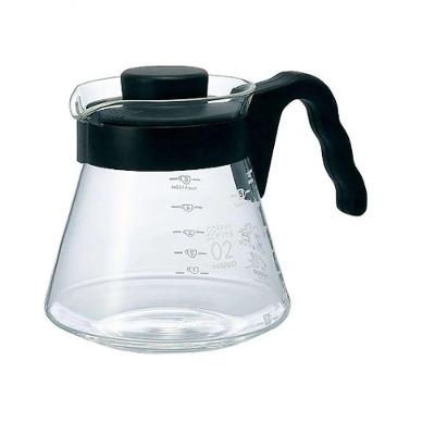 Jarra de Vidro V60-02 Café 700ML Resistente Temperatura Transparente Hario