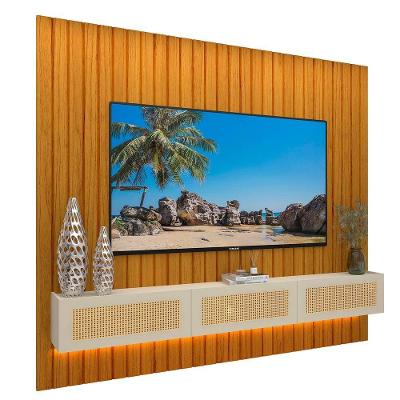 Home Theater Majestade Native 230 Ripado com LED Off White e Creme Gelius