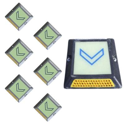 Kit 6 Tachas Refletivas SU-RUA5 Autoluminescente Cinza Leva Pra Malhar
