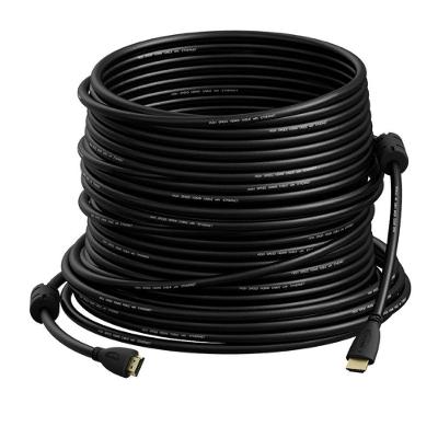 Cabo HDMI Intelbras CHF 2020 4K 2.0 20m Tripla Blindagem Preto