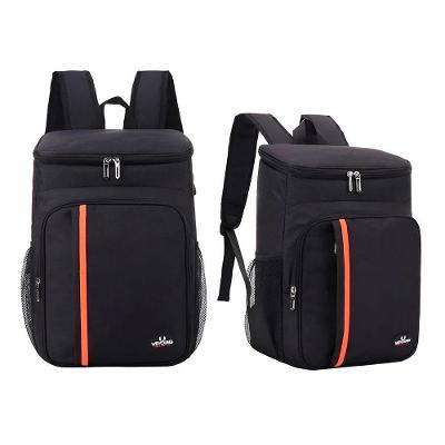 Mochila Cooler Térmica Impermeável com Alças Acolchoadas Preto GXM