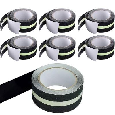 Kit 7 Fitas Antiderrapantes Refletivas 5CM Degrau Rampa Preto Leva Pro Pet