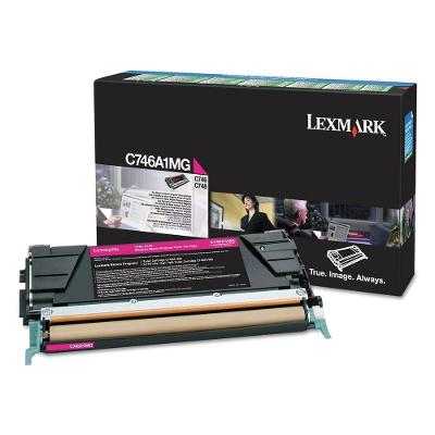 Toner Lexmark C746A1MG Magenta para C746dn C748de 7.000 Páginas