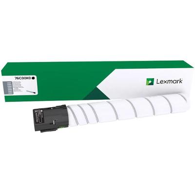 Toner Lexmark 76C00K0 Preto Original para CS921 CX921 CX922 CX923 CX924