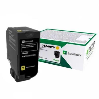 Toner Lexmark 74CBHY0 Amarelo Cs720de Cs725de Cx725de 12.000 Páginas