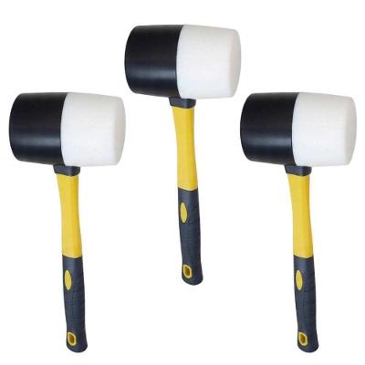 Kit 3 Martelos de Borracha SU-MART1 Ergonômico Preto Leva Pra Malhar
