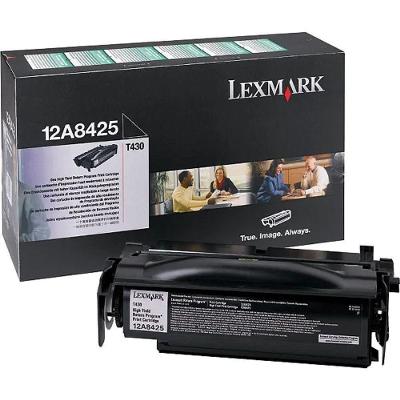 Toner Lexmark 12A8425 Preto 12000 Paginas T430 T430dn