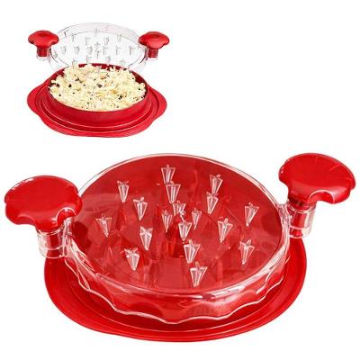 Triturador Desfiador Manual BSL3922 ABS Antiderrapante para Cozinha Vermelho Leva Pra Malhar
