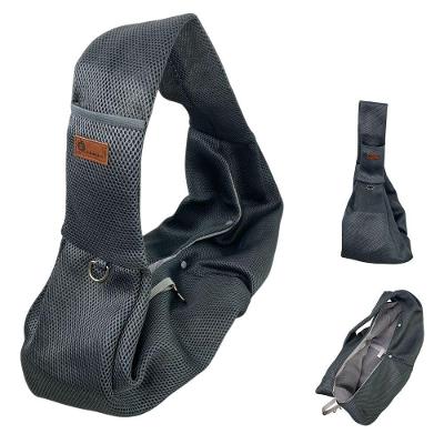 Bolsa de Transporte Pet Leva Pro Pet Canguru Grafite Poliéster Único