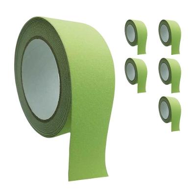 Kit 5 Fitas Antiderrapantes PVC 5CM X 5M Fotoluminescente Escada Verde Leva Pra Malhar