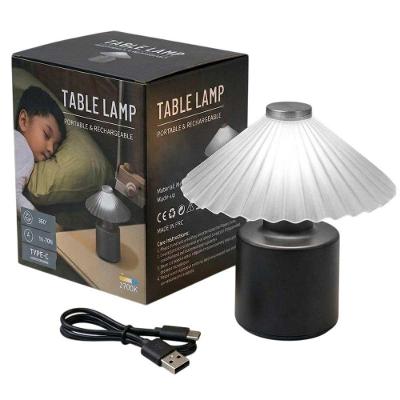 Luminária de Mesa BSL3920 LED Touch Recarregável USB-C Preta Leva Pra Malhar