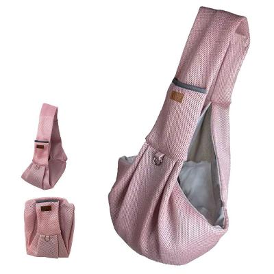 Bolsa de Transporte Pet Leva Pra Malhar BSL3907 Sling Rosa 1 Unidade
