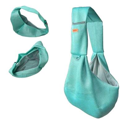 Bolsa de Transporte Pet Leva Pra Malhar BSL3907 Sling Verde Poliéster