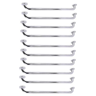 Kit 10 Barras de Apoio BSL3420 80cm Aço Inox Acessibilidade Inox Leva Pra Casa