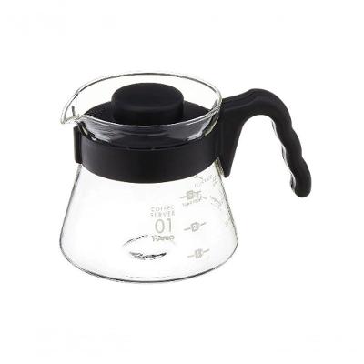 Jarra de Vidro V60-01 Café 450ML Resistente Transparente Hario