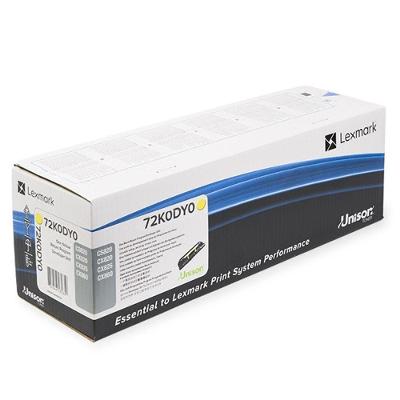 Revelador Lexmark 72K0DY0 Amarelo para CS820 Cx820de Cx825de Cx860de Cs827de Cx827de