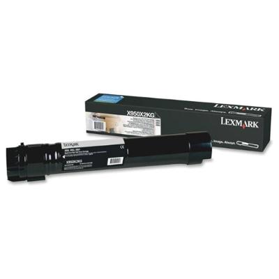 Toner Lexmark X950X2KG Preto para X950de X954dhe 32.000 Páginas