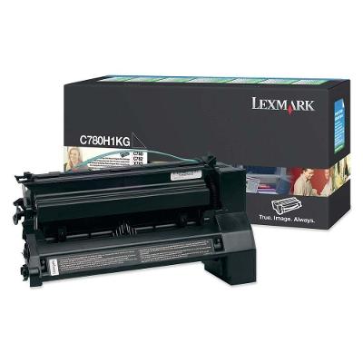 Toner Lexmark C780H1KG Preto Original para C780n C782n X782e