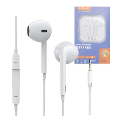 Fone de Ouvido Inova FON-20058 Estéreo Premium Microfone P2 e P3 3,5mm