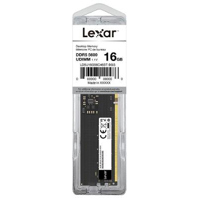 Memória RAM Lexar DDR5 16GB 5600MHz LD5U16G56C46ST-BGS