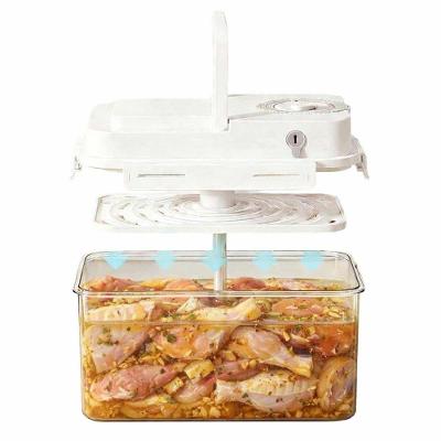 Caixa de Fermentação BSL3919 4L Compressão Conserva Vegetais Branco Leva Pro Pet
