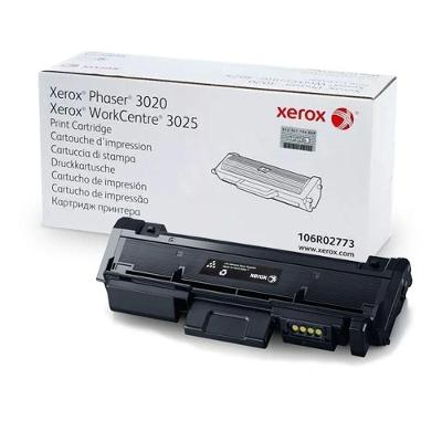 Toner Xerox 106R02773 Preto 1.500 Páginas Phaser 3020 e Workcentre 3025