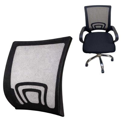 Encosto Ergonômico Cadeira de Escritório Apoio Lombar Mesh Preto Leva Pro Pet