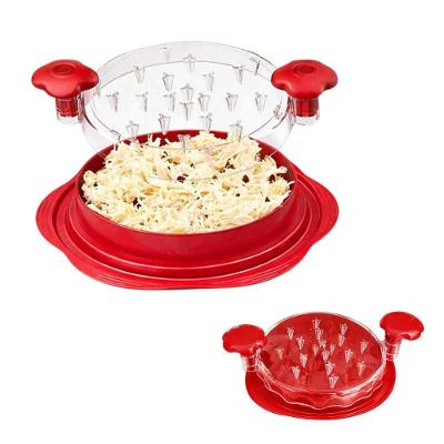Desfiador Triturador Manual BSL3922 Frango Carne Legumes ABS Vermelho Ideal Importados