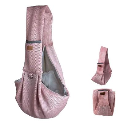 Bolsa de Transporte Pet Mundo LGBT BSL3907 Sling Canguru Rosa Pequeno Porte