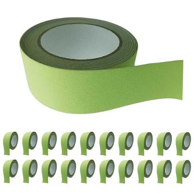 Kit 20 Fitas Antiderrapantes PVC 5CM Autoadesivo Escada Piso Verde Mundo LGBT