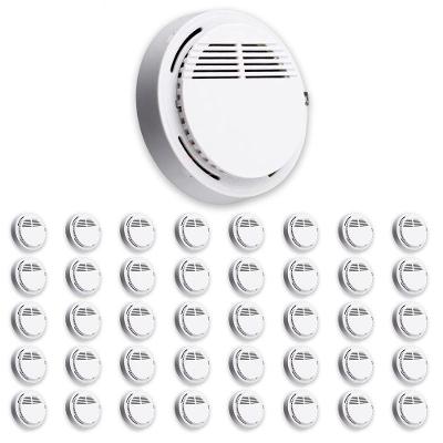 Kit 40 Detectores de Fumaça BSL3710 Fotoelétrico 85dB Branco Mundo LGBT