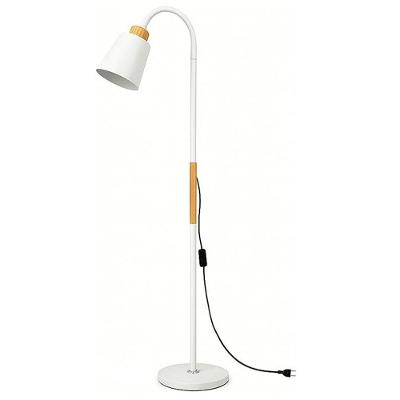 Luminária de Chão LPF001 Articulada Flexível Bivolt Branco Mundo LGBT