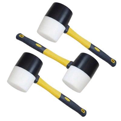 Kit 3 Martelos de Borracha SU-MART1 Anti-Retorno Ergonômico Preto Mundo LGBT