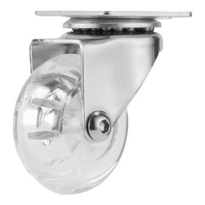 Rodízio Giratório sem Freio 6873255 50mm 35kg Transparente MTX