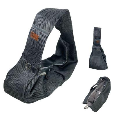 Bolsa de Transporte Pet Mundo LGBT BSL3907 Sling Poliéster Cinza Tamanho Único