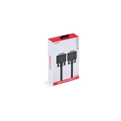 Cabo de Vídeo VGA 15 Pinos 5M Cobre Puro 28 AWG 1280x1024p Pcyes