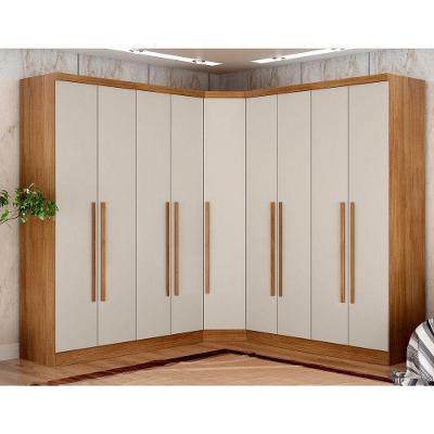 Guarda Roupa Modulado Casal 012 9 Portas de Bater 6 Gavetas MDF Safira