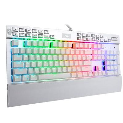 Teclado Gamer Mecânico K550W-1 Yama RGB Anti-Ghosting Branco Redragon