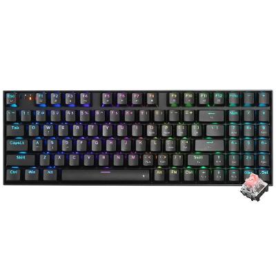 Teclado Gamer Redragon K735-RGB Ghostblade USB RGB Alumínio Preto