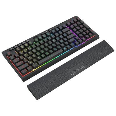 Teclado Gamer Redragon K515-RGB Shiva 98 USB Switches Mecânicos RGB Preto