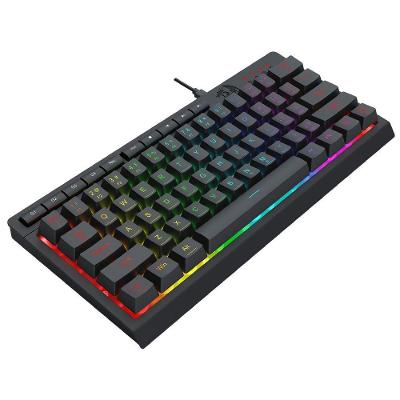 Teclado Gamer K522-RGB Shiva 61 Iluminação RGB Switches Mecânicos Preto