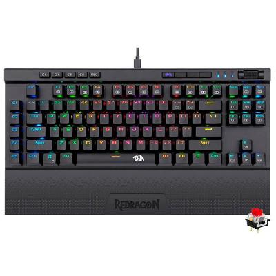 Teclado Gamer Mecânico Redragon K587RGB-PRO Magic-Wand Pro Wireless Preto