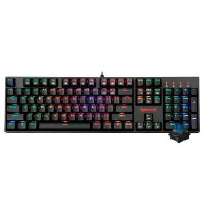 Teclado Gamer Mecânico Redragon K582RGB Surara USB RGB Preto