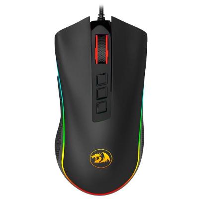 Mouse Gamer Redragon M711RGB Cobra Sensor 16000 DPI RGB Preto