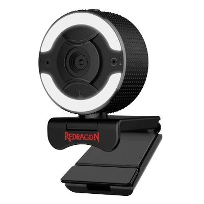 Webcam Redragon GW910 Oneshot Full HD 30 FPS Microfone Integrado Preto