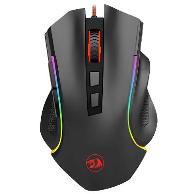 Mouse Gaming Griffin M607 RGB 7200 DPI 7 Botões Preto Redragon