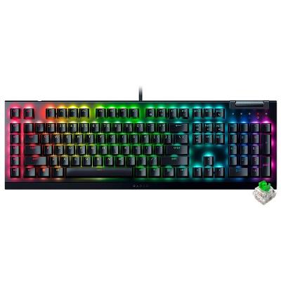 Teclado Gamer Mecânico Razer Blackwidow V4 X USB RGB Inglês Preto