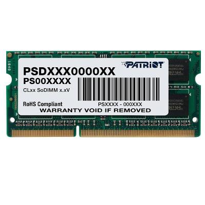 Memória RAM Notebook Signature Line 8GB DDR3L 1600MHz Low Voltage Patriot