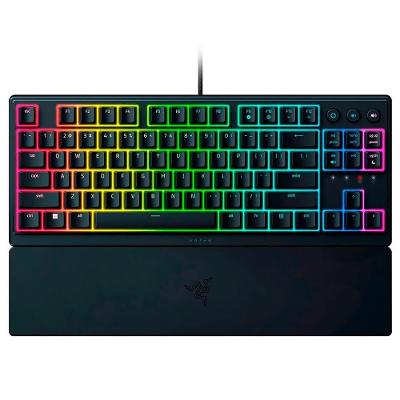 Teclado Gamer Razer Ornata V3 Tenkeyless USB RGB Inglês Preto