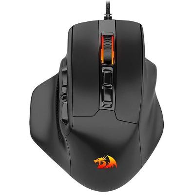 Mouse Gamer Redragon M806-RGB Bullseye Sensor PMW3360 RGB Preto
